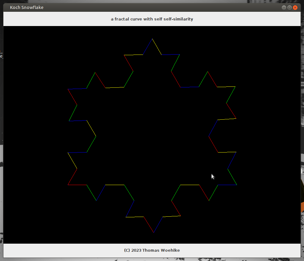 Running around the Edge of the Mandelbrot Set